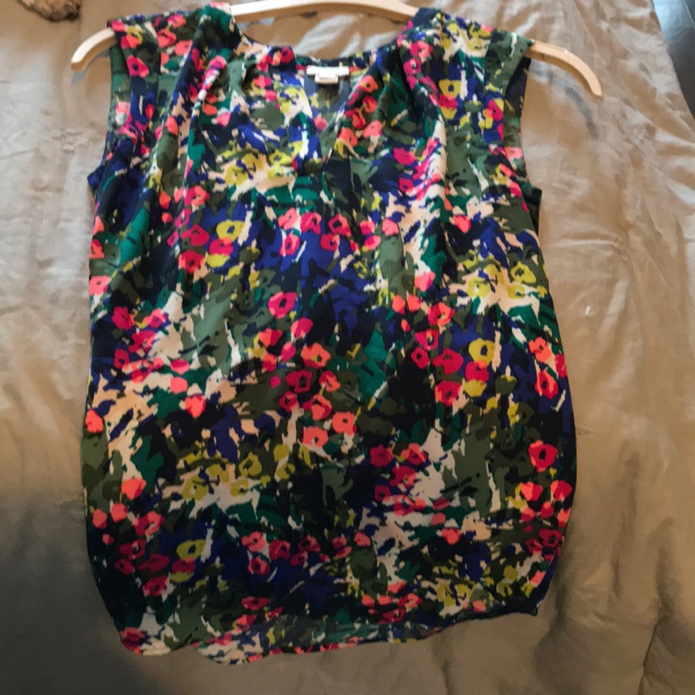 Jcrew Factory Flower Blouse